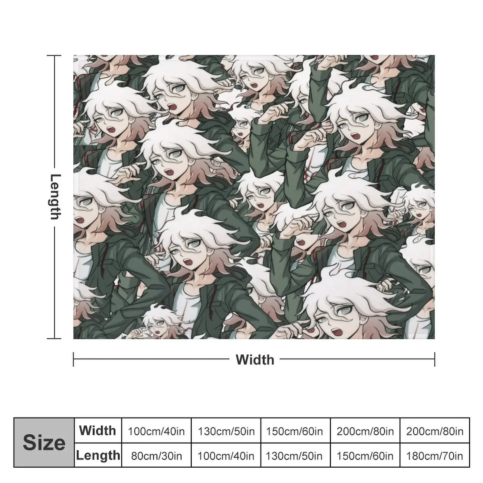 *nagito komaeda voice* hope Throw Blanket Luxury Brand Large Softest Sofa Throw Blankets