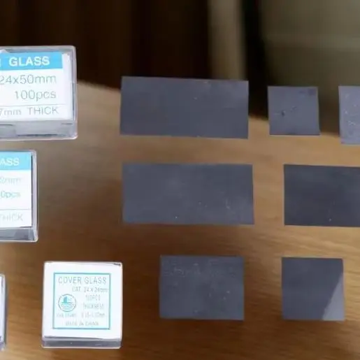 

Essential 100-Piece Microscope DIY Kit: Transparent Slide-Glasses in Various Sizes 18x18mm to 24x50mm.