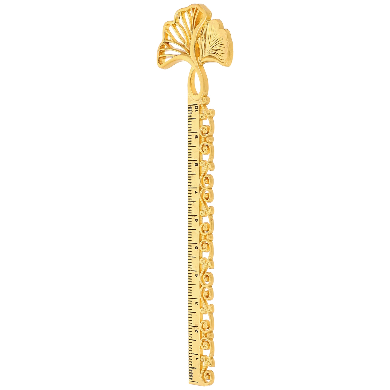 

Creative Metal Bookmark Ruler Decorative Hollow Bookmarks Student Stationery Sewing Ruler Unique Alloy Book Marks Reading Rulers