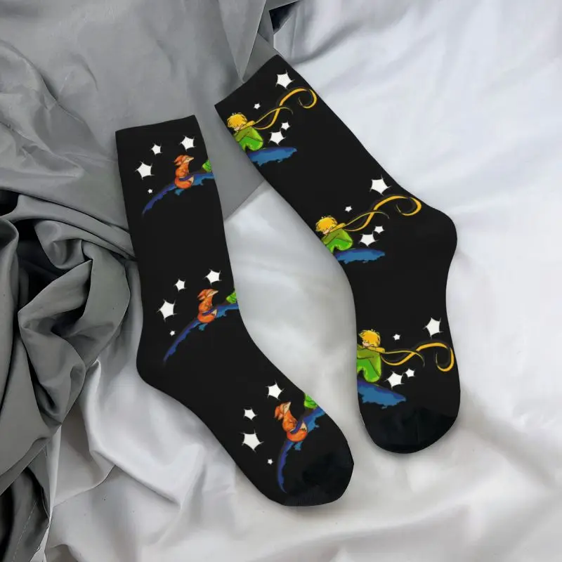 Die kleinen Prinz Männer Crew Socken Unisex lustige 3D gedruckt Le Petit Prince Kleid Socken