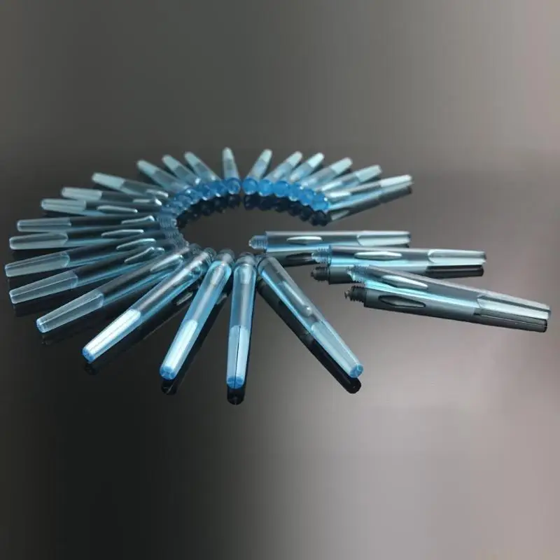 

U2JB 12 шт. Легкие пластиковые валы для дартса Прозрачный стержень для дартса Резьба 2BA Легко захватывается