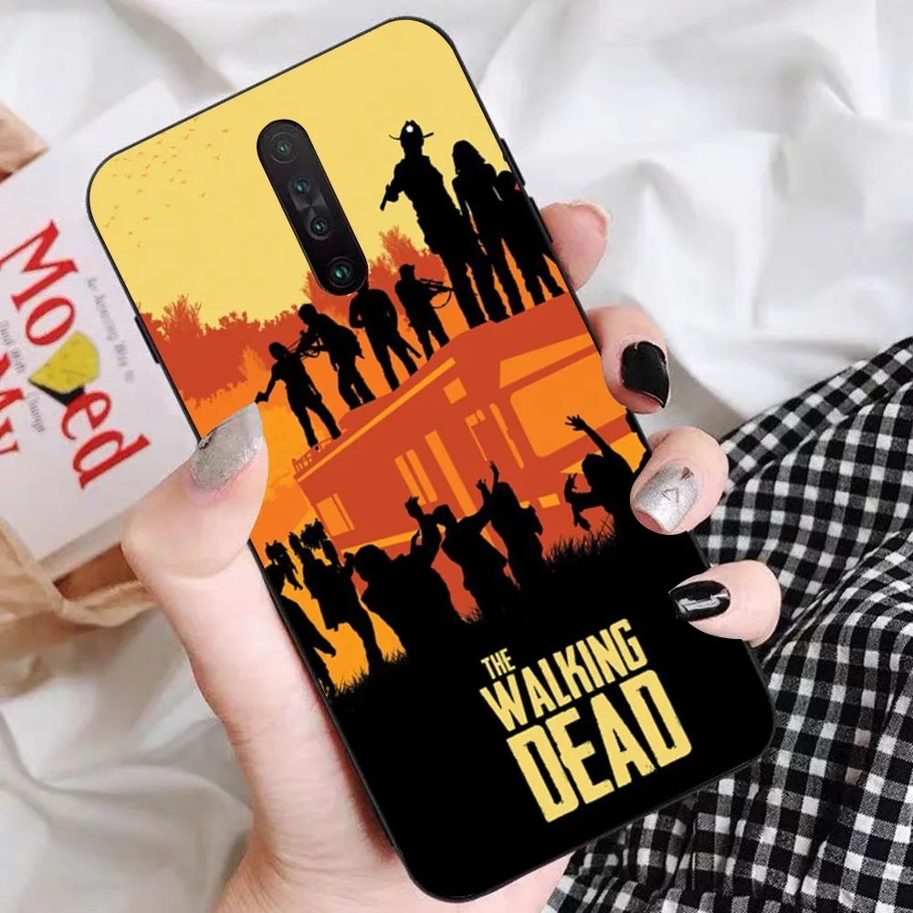 The Walking Dead Phone Case For Redmi 5 6 7 8 9 10 Plus Pro 6 7 8 9 A GO K20 K30 K40 Pro Plus F3 Fundas