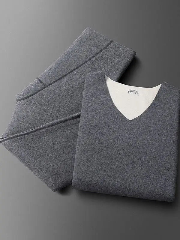 

Мужской комплект термобелья на подкладке Fce, облегающий комплект, длинные брюки-свек, зимняя молодежная теплая удобная дышащая верхняя одежда