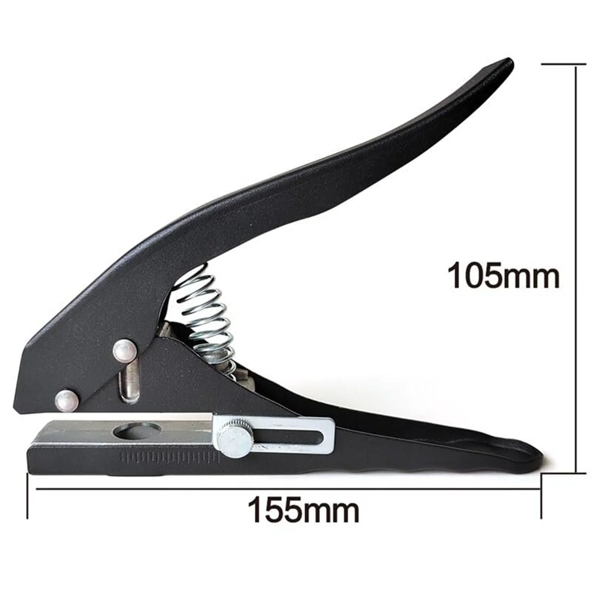 ثقب واحد دائري لكمة لبطاقات الهوية ، دائرة ورقة لكمة ، باليد ، بطاقات بولي كلوريد الفينيل ، صور شارة ، 15 مللي متر