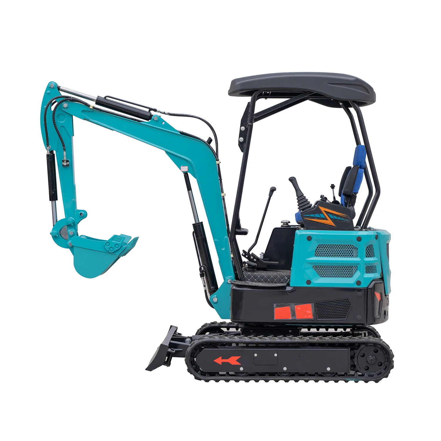 1.8 Ton Farm 0.03m3 Mini Digger Excavator Mini 1.5ton 2 Ton Diesel Hydraulic Small Crawler Excavator