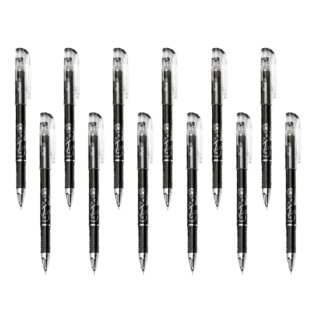 12 قطعة أقلام جل محايدة قابلة للمسح حبر قابل للمسح بالحرارة لوازم مكتبية للكتابة لطلاب المكاتب المدرسية أقلام الكتابة #5