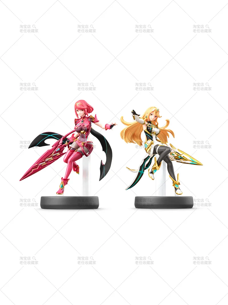 Xenoblade Chronicles Figure Homura And Hikari Amiibo Nfc Switch Figures Shulk Anime Game Pvc Statue Mode Toys Birthday Gift