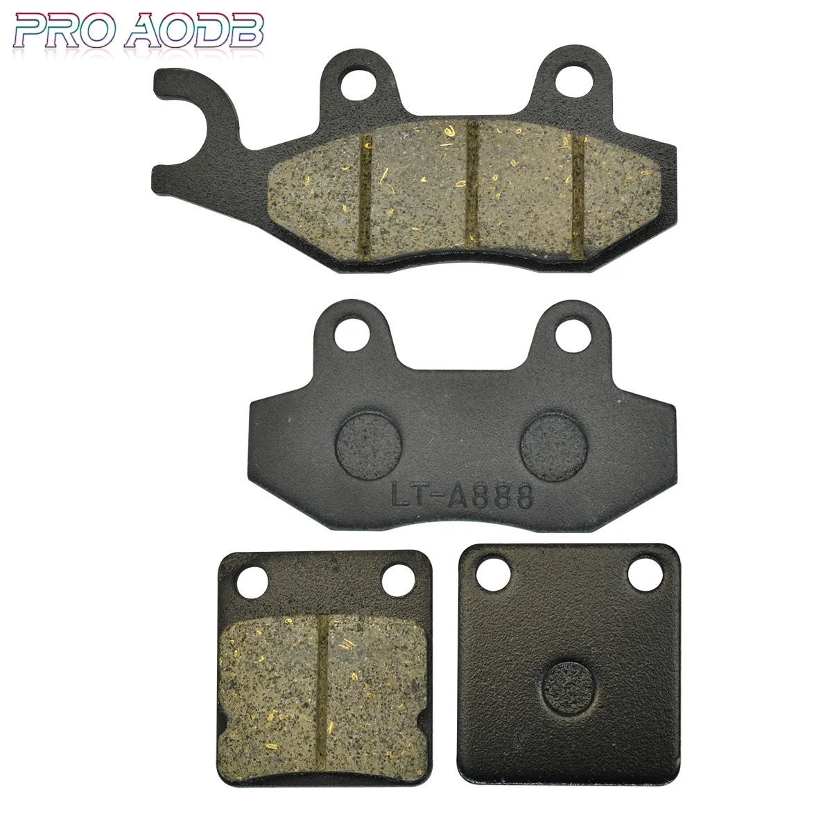 Motocross Scooters Metal & Brass Alloy Front Brake Pads For Garelli Peugeot Pgo Tgb Adiba Barossa Cagiva Lambretta Sym Universal