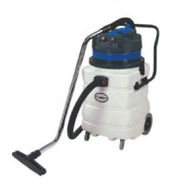 Red Blue Yellow Durable Alkali Resistant 90L Large Capacity Plastic Tank Wet and Dry Vacuum Cleaner Clothing