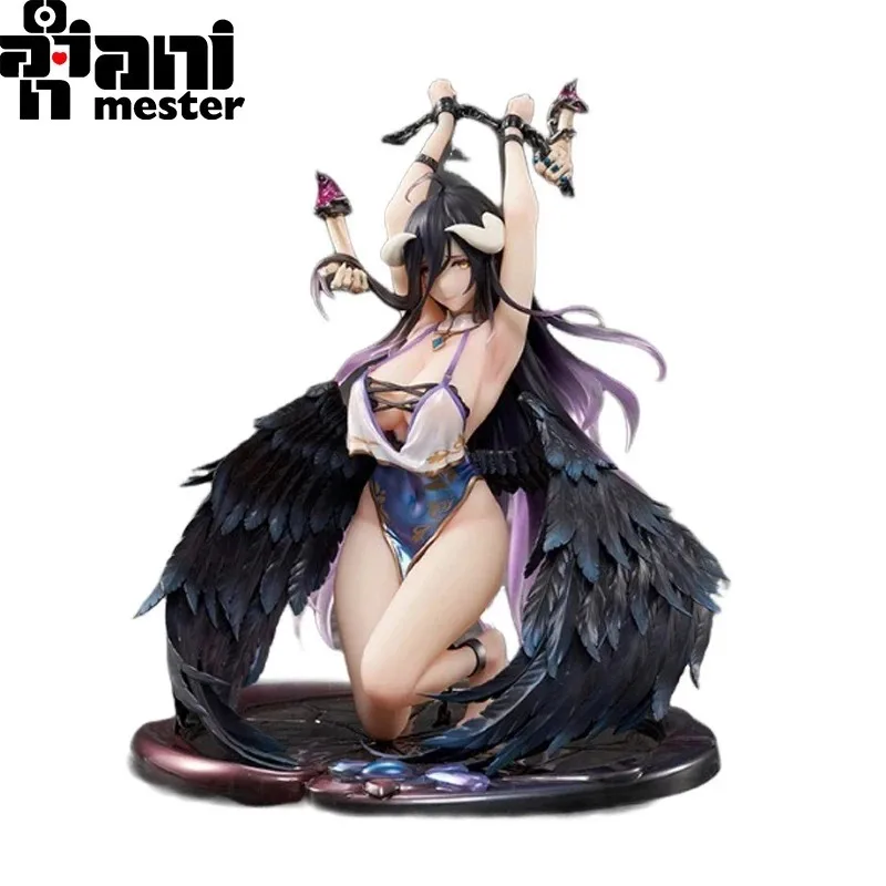 In Stock AniMester Genuine Original Albedo Bondage Ver. Overlord Anime Action Figure Model Toys Gifts Collectible