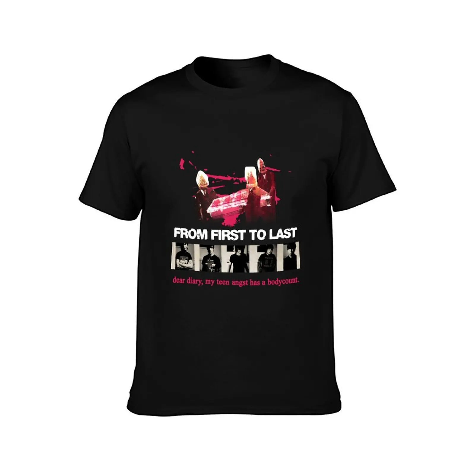 Dear Diary My Teen Angst Has A Body Count Classic T-Shirt Work Duty Casual T-Shirt