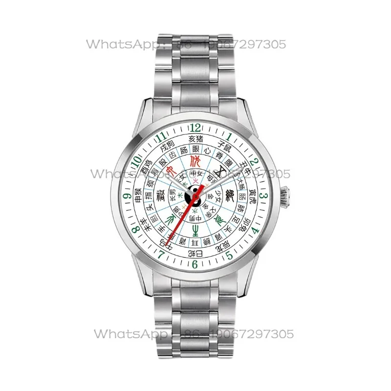 Large Dial Quartz Watch for Men and Women, Diameter 41mm, Customized