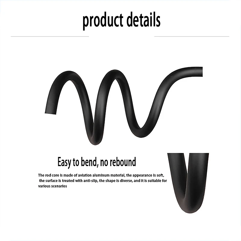 범용 1/4 나사 마이크로 원격 모니터 베이스 호스 펀치 프리 브래킷, 베이비 카메라 마운트, 조절 가능한 긴 팔 거치대