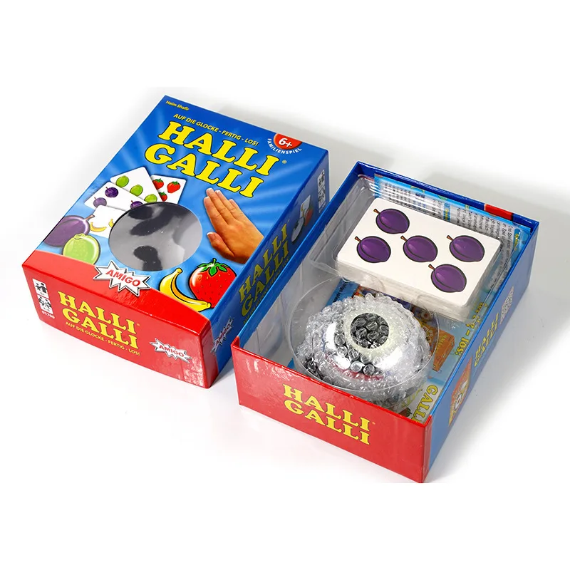 Halli Galli Training Reaction Ability Board Games Cards Chess Toys