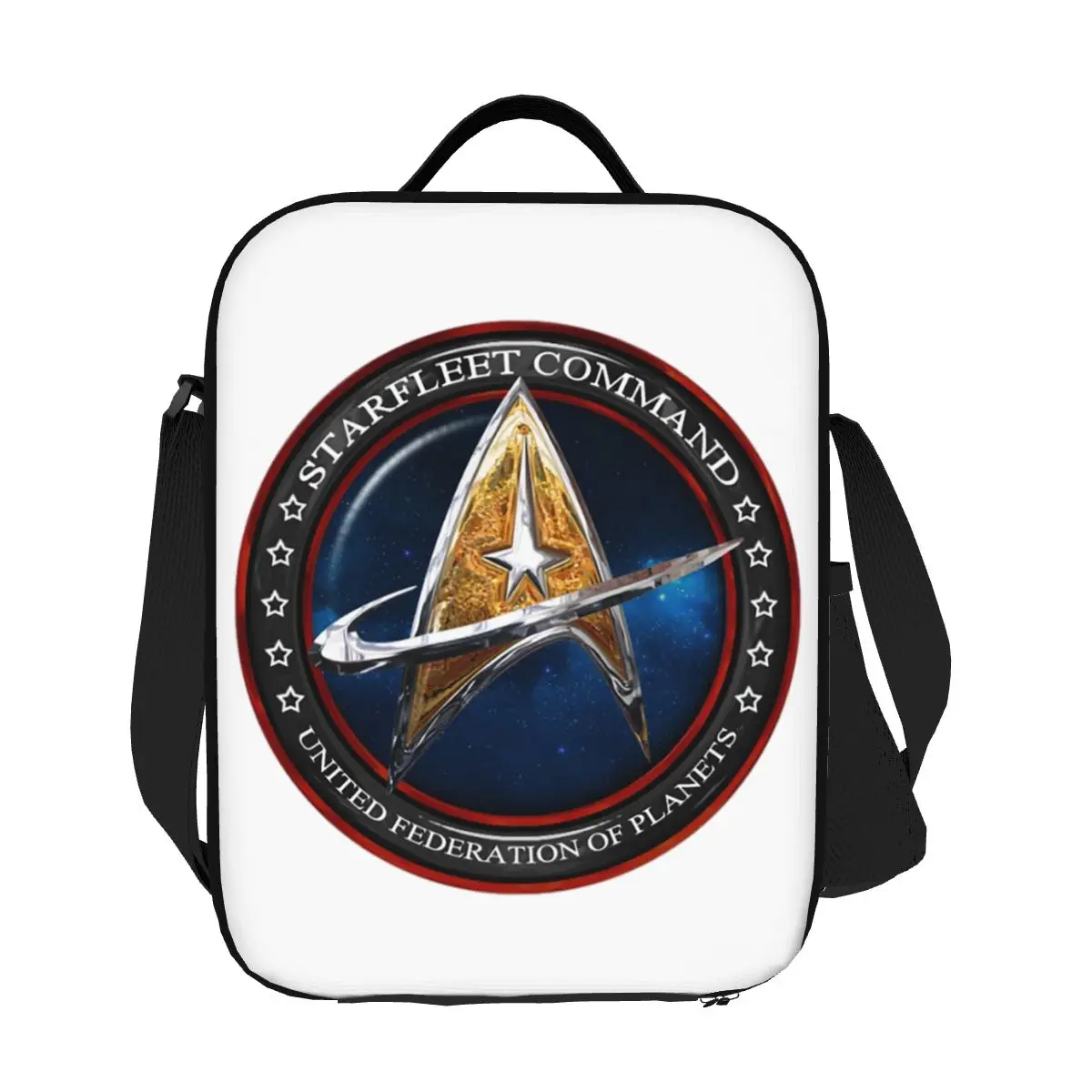 

Звездные пути Научная фантастика сериал Изолированные сумки для обеда Ланч-боксы Термальный ланч-бокс Сумки для еды для пикника Женщина Девушка Школа