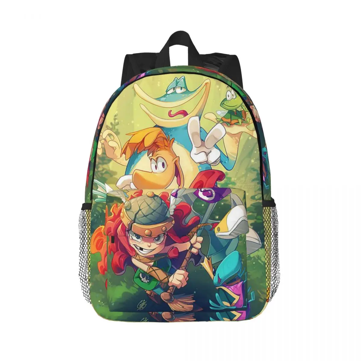 

Cartoon Games Rayman Legends Backpack Hot Sale Daypack Large Capacity Boys Girls BookBag Shoulder Bags for Men Women School Bag