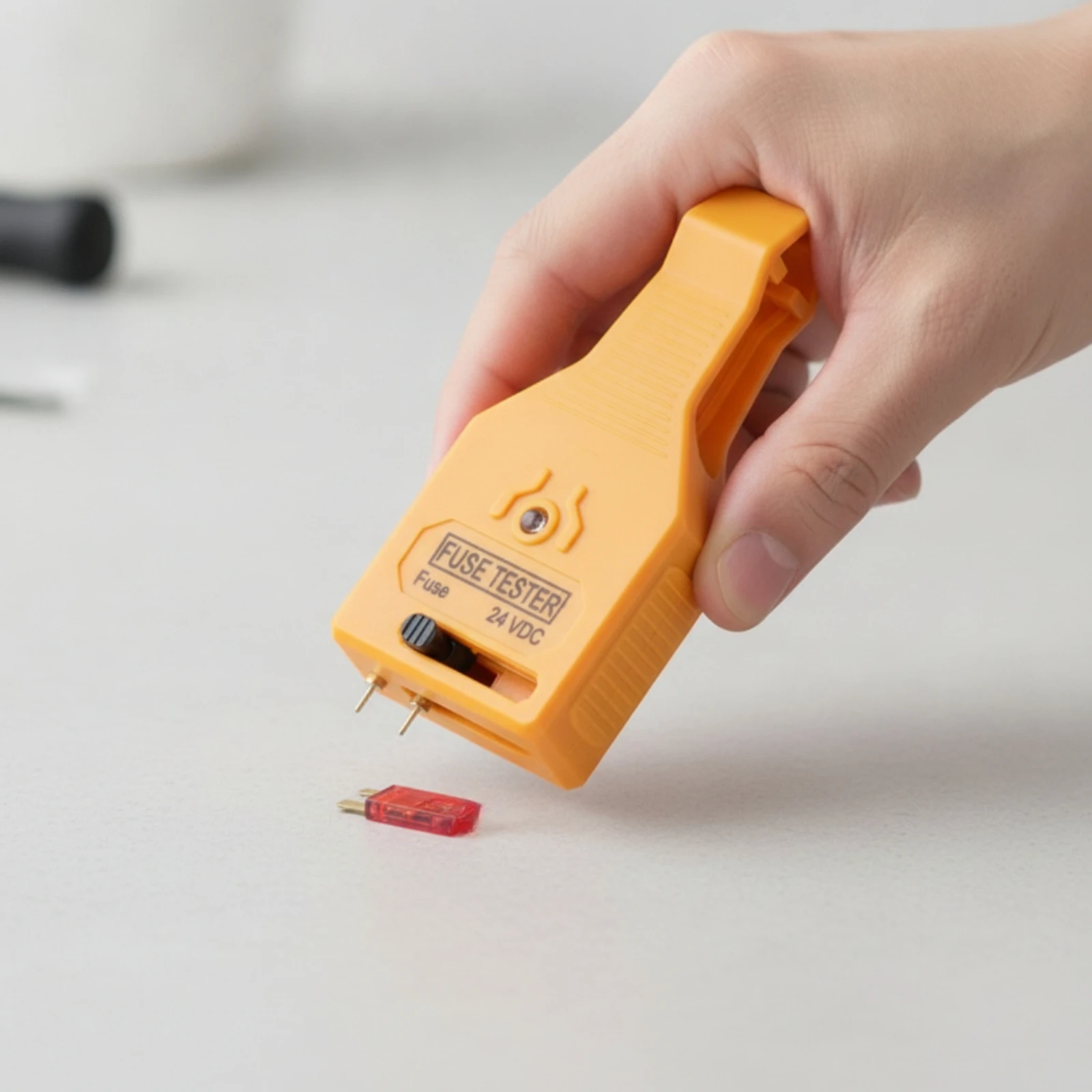 Blade Fuse Tester and Puller Double-functionPurpose Fuse Tester and Puller Tool Compact Multifunctional for DIYers