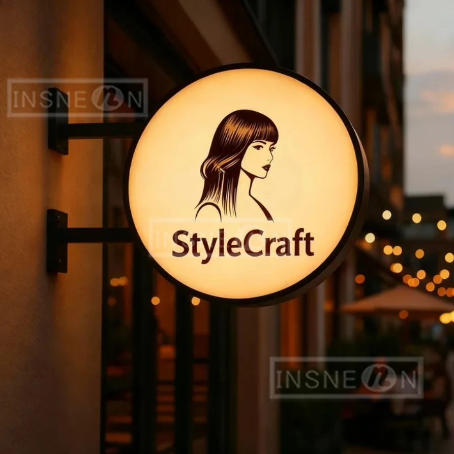 Custom Wall Letter Led Neon Sign Personal Design Signage Logo Light Box Home Acrylic Letters Advertising Metal Signs Business