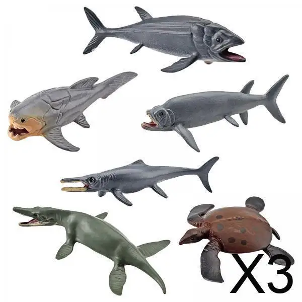 

Доисторическая модель морского мира животного, миниатюрные реалистичные фигурки из ПВХ, обучающая игрушка для украшения домашнего стола