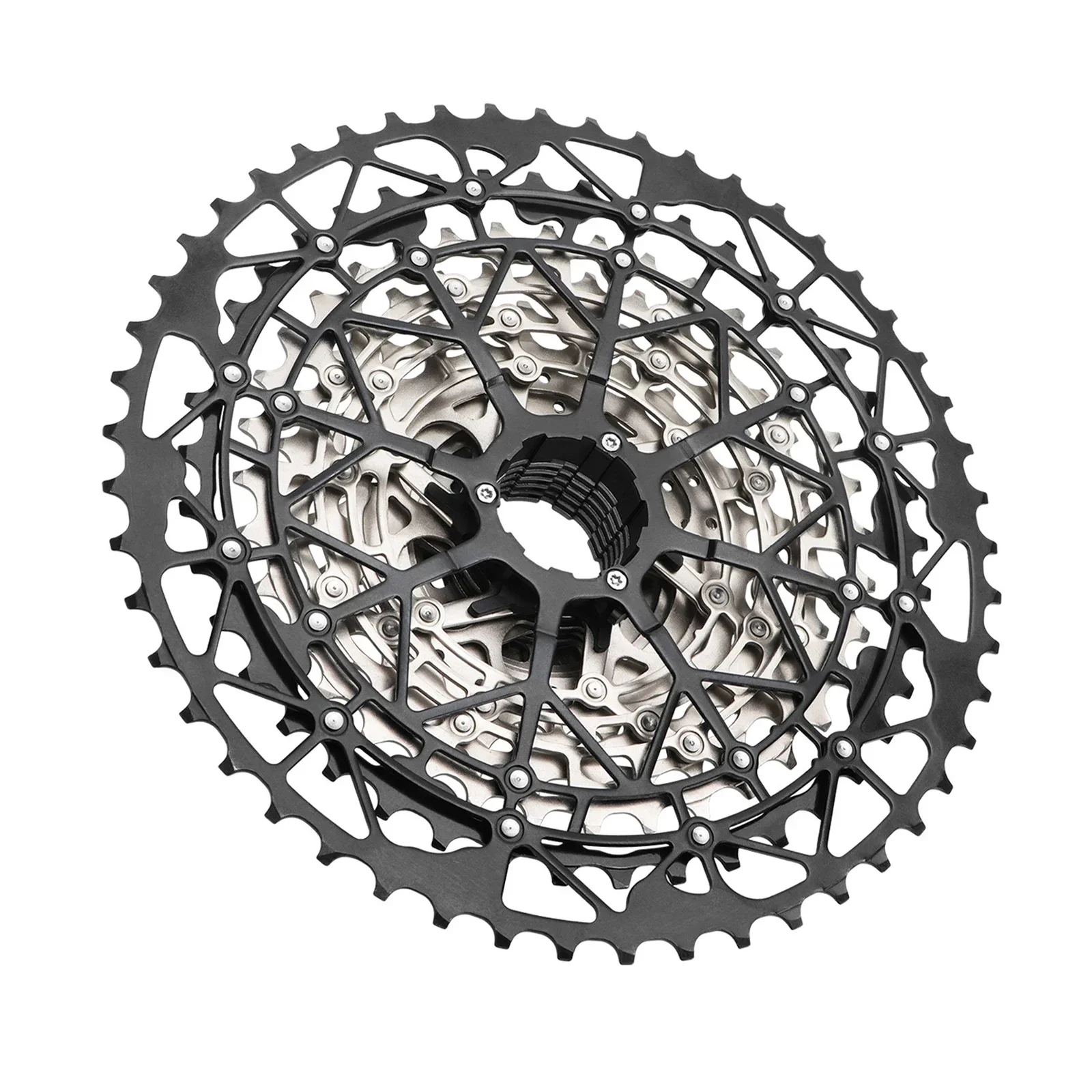 AliExpress NONE SUNSHINE Ultralight Bicycle Cassette Freewheel Carbon Steel Material 9/10/11/12/13 Speed HG Structure Sprocket for Mountain Bike