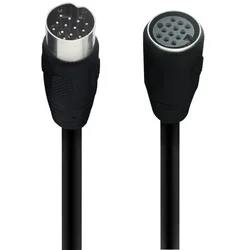 MIDI DIN 13Pin Cable Male To Female /Male To Male Extended Cable Large 13PIN Beauty Equipment Line Stage Atomizer Cable Cord