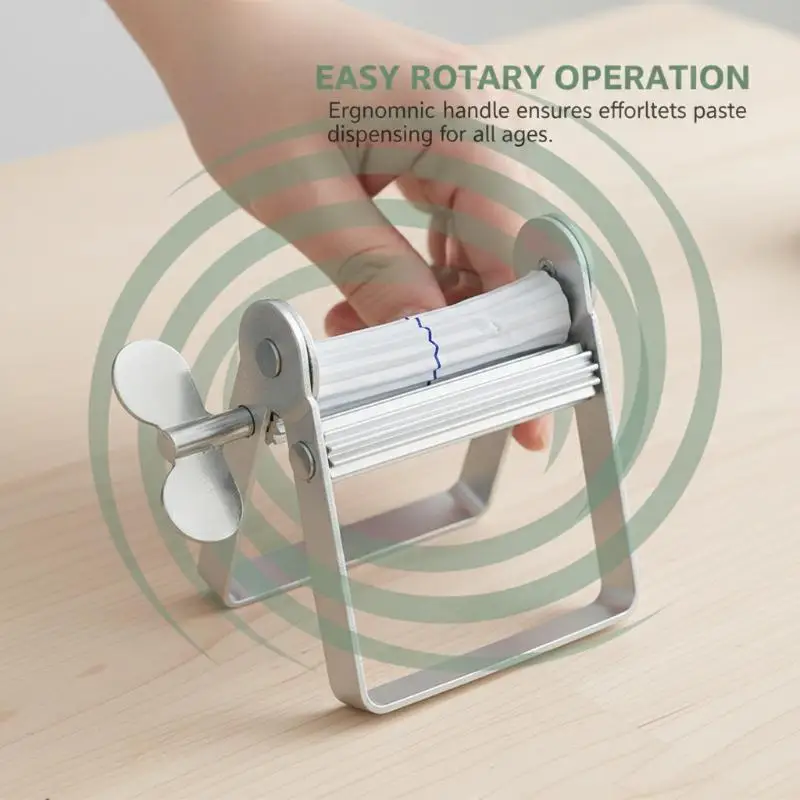 Metal Toothpaste Tube Squeezer - Large Multifunctional Tube Wringer Roller Dispenser For Hair Color Dye Paint Tubes