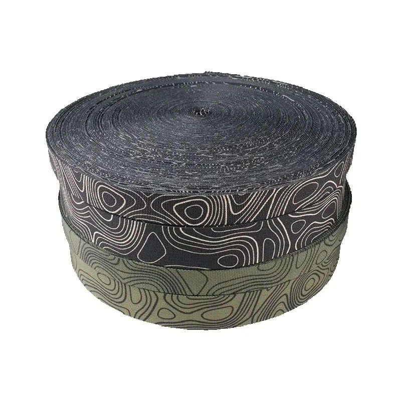 

Черная камуфляжная полиэфирная лента Terrain 2,5 см/3,8 см