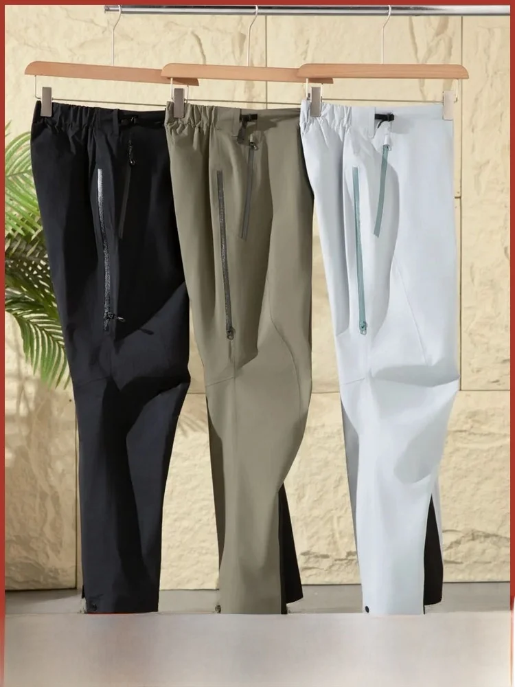 

Высококачественные полностью заклеенные лыжные брюки Hardell, мужские уличные ветрозащитные прямые брюки, осенне-зимние повседневные брюки для скалолазания