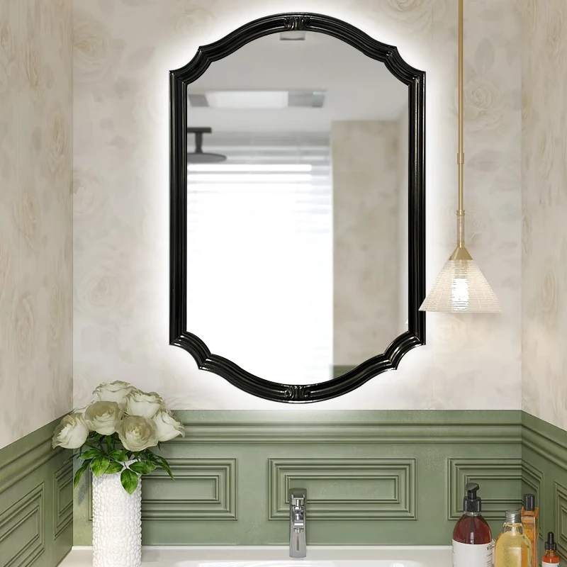 Cheap Creative Mirror Accent Luxury Design Interior Fashion Dressing Table Accessories Large Mirror Nordic Spiegels Home Decor