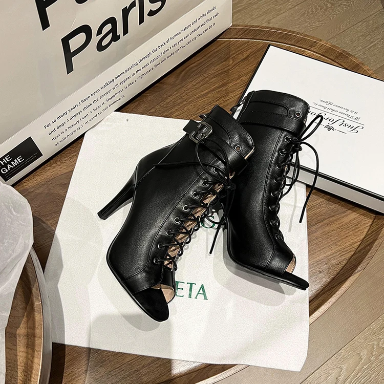 2022 nuove scarpe da ballo Salsa Jazz Tango nere di alta qualità suola in gomma morbida Booties da ballo Bachata latino danza all\'aperto per le donne