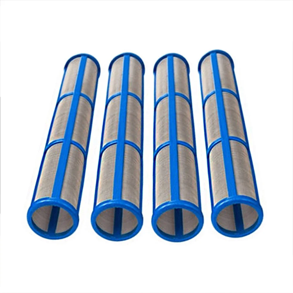 4 قطعة مضخة رش بدون هواء فلتر طويل مشعب 30/60/100 شبكة 244071 244067 244068   لـ G-Contractor II G-Contractor FTx II