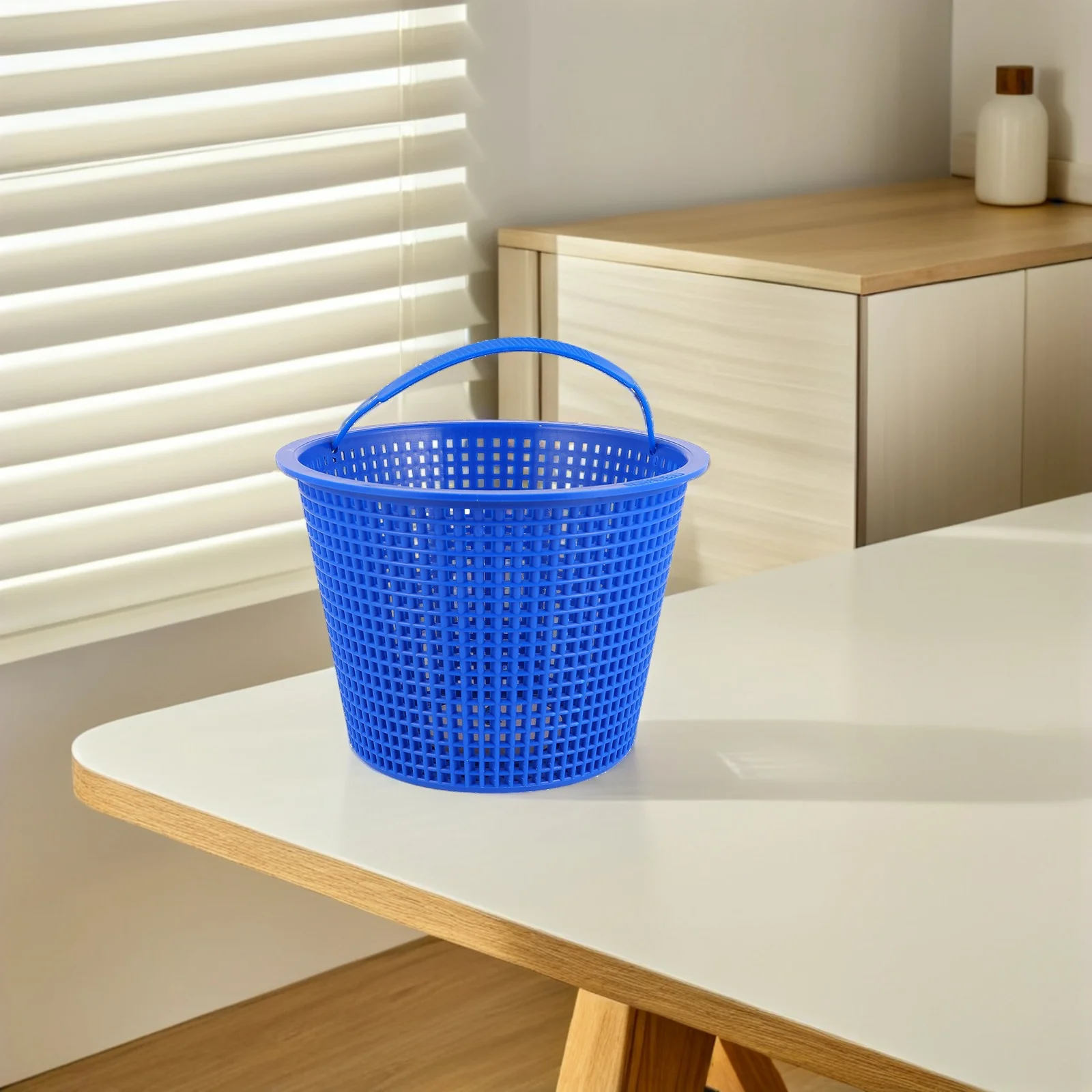 

Swimming Pool Filter Basket Plastic Anti Clogging Pump Basket for Leaves Debris Removal Pool Cleaning Maintenance Tool