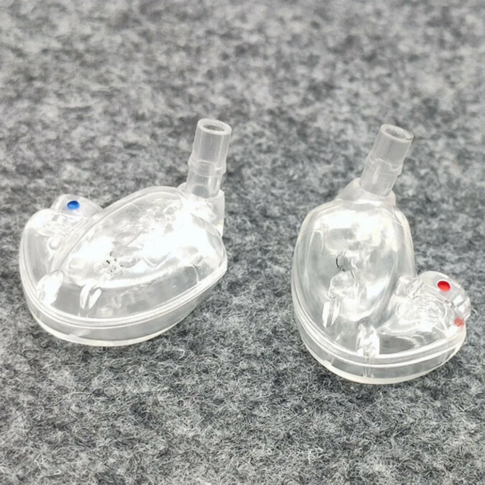 1 DIY Sửa Chữa Tai Nghe Chụp Tai Nhà Ở Quả Đạn Pháo Cho Shure SE535 Nhựa Chất Lượng Cao Bền Thay Thế Trong Suốt Bao