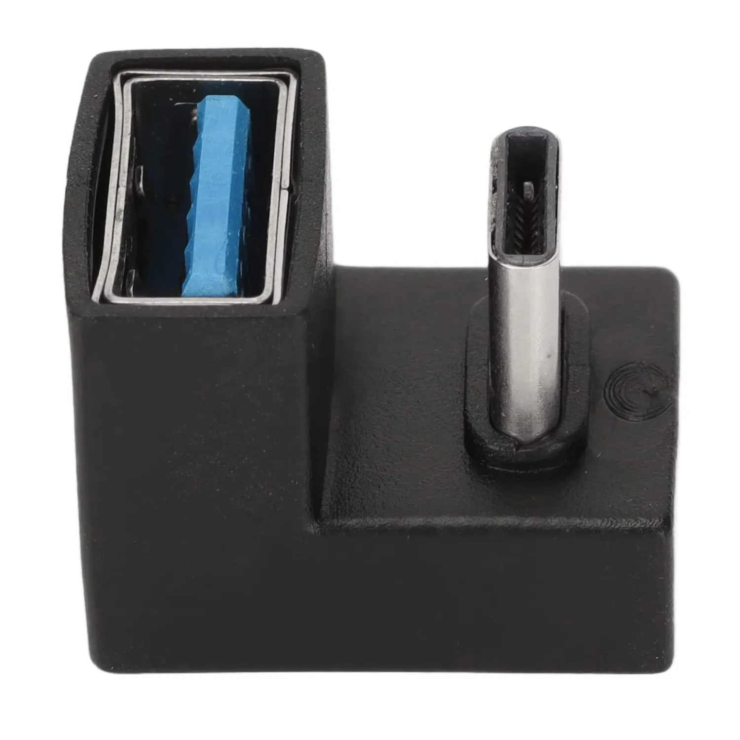 USB 3.0 A Female to USB 3.1 C Male Adapter 10Gbps U Shape 180 Degree Angled Data Charger Cable Connector for Tablet Mobile Phone