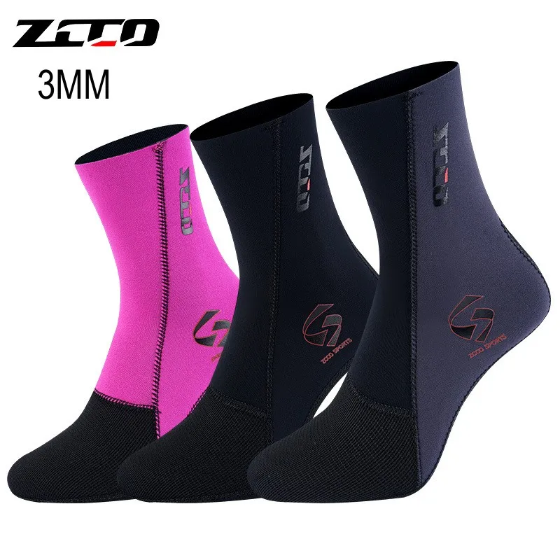 

3MM Neoprene Non-slip Adults Keep Warm Snorkeling Diving Socks Scuba Surf Kayaking Spearfishing Swim Beach Boots Bathing Socks