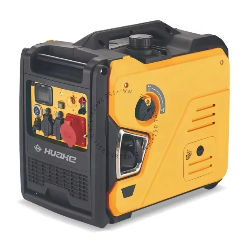 

New Type 5kw/6kW Portable Electric Start Inverter g asoline Generator Single Phase 50Hz for Home Use