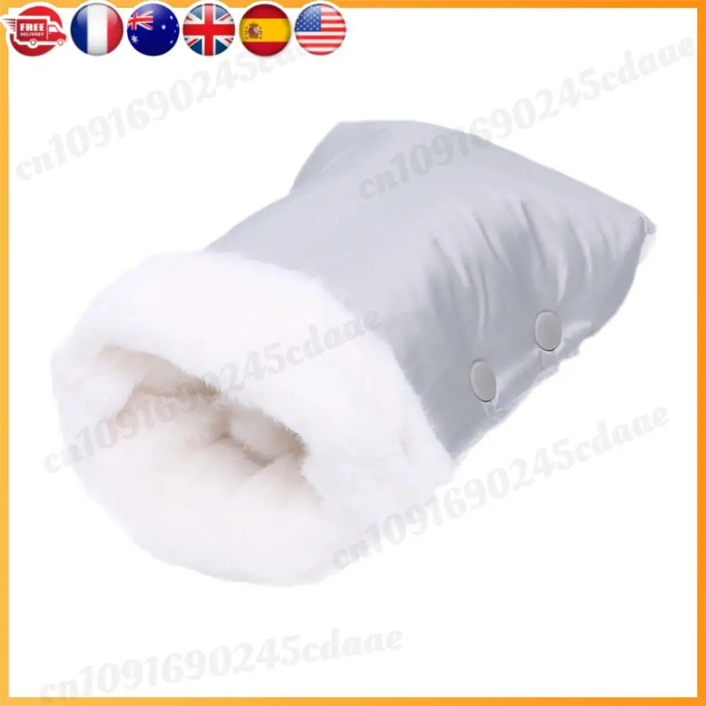 

Infant Clutch Cart Gloves Waterproof Strollers Fleece Hand Muff Windproof Newborn Push Chair Mitten for Winter Go Out