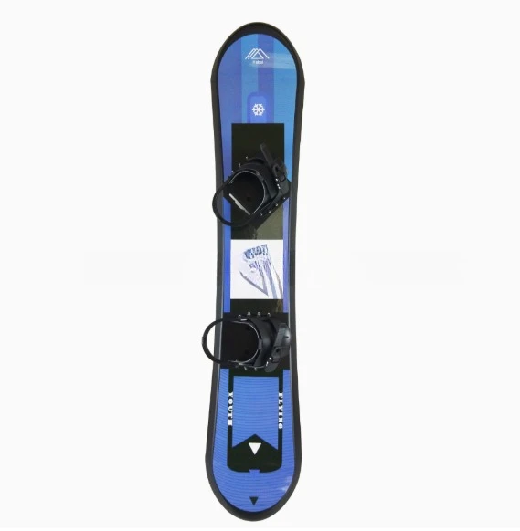 

Children's snowboarding in winter Children's plastic directional snowboarding freestyle snowboarding