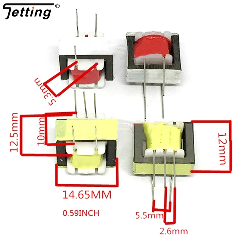 1pc Insulation Audio Transformers 600:600 Ohm Europe 1:1 EI14 Isolation Transformer Audio Isolation Transformer