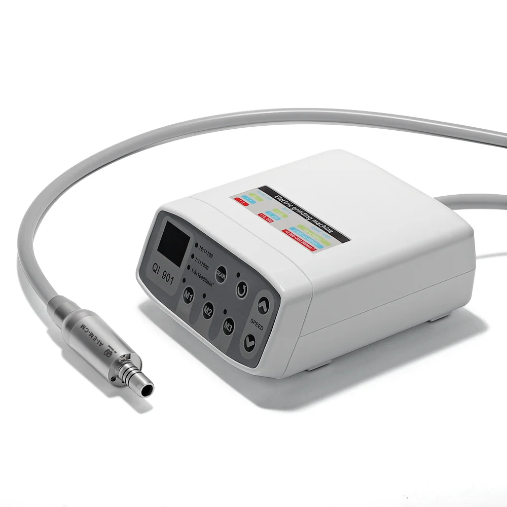 Kit de Micromotor eléctrico LED AI-EM-CM, pieza de mano con aumento Z95L 1:4, 2 contraángulo, equipo de endodoncia Dental Z45L, orificio de 2/4