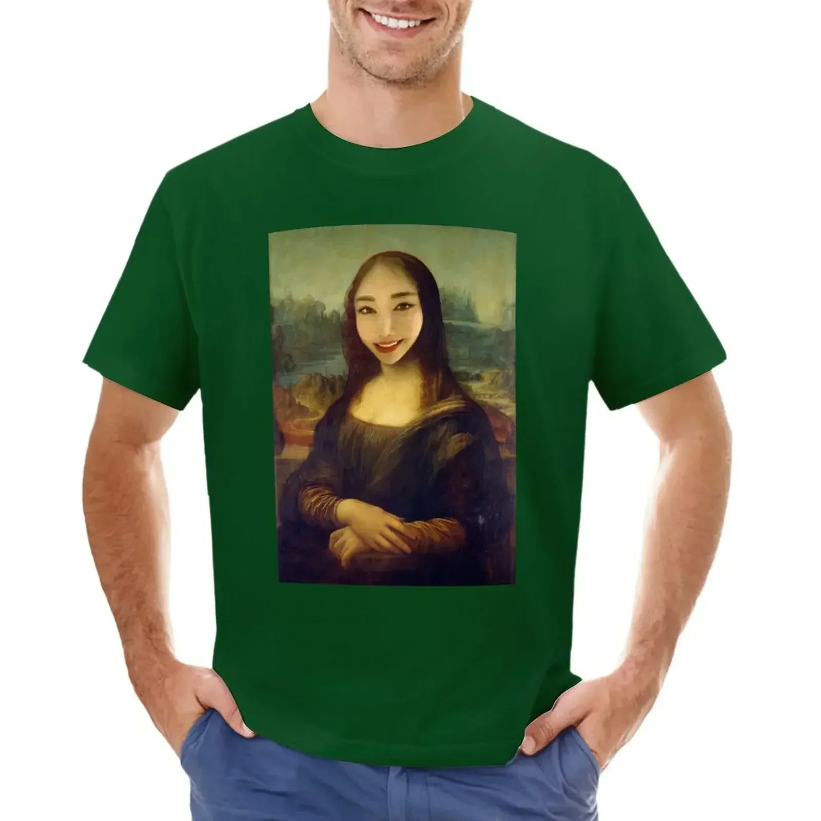 モナジアフェイ-男性用特大Tシャツ,半袖Tシャツ,アニメウェア,トレーニングウェア,2024