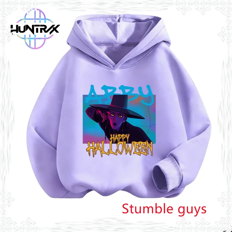 

Boys Kpop Demon Hunters Anime Hoodie Autumn Rumi Warm Soft Halloween Trendy Print Comfortable Hooded Sweatshirt​