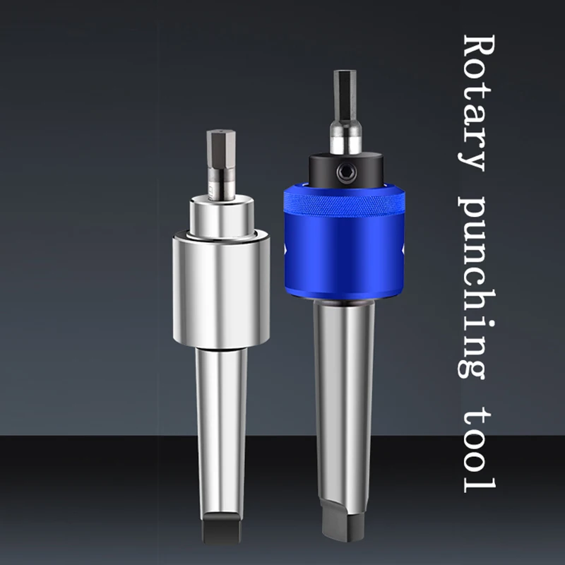 CRO Rotary Punching Tool Internal Hexagonal And Square Punching Head CNC Tool Square/Taper-shank For Lathe CNC Drilling Machine