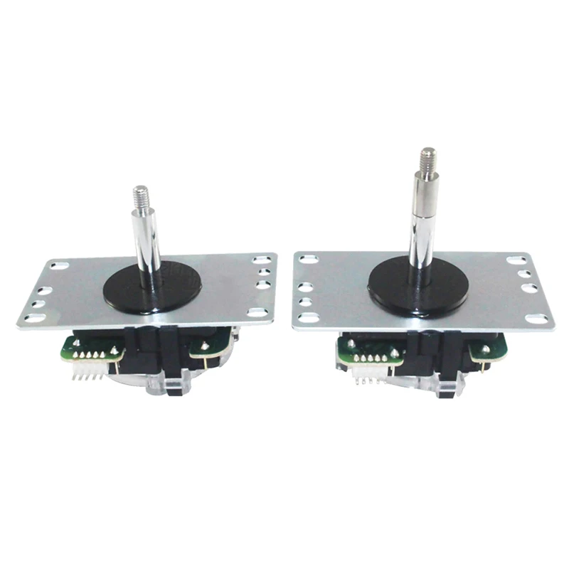 2Pcs Boxing Game Player Chrome Arcade Joystick Shaft Extender For SANWA Shimizu