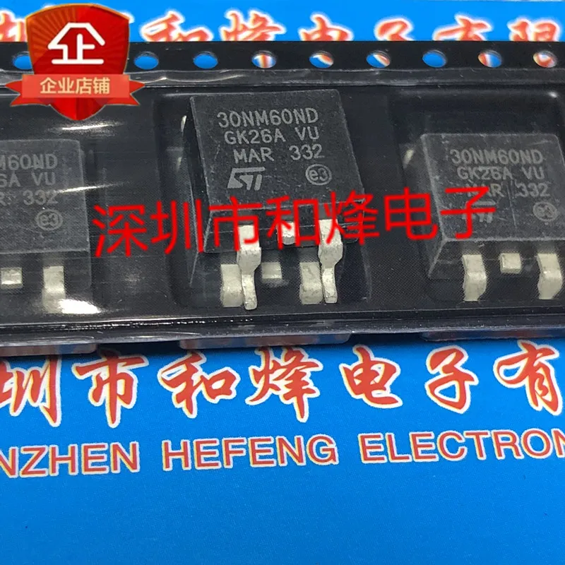 Gratis Ongkir 30NM60ND STB30NM60ND TO-263 600V 25A 10PCS