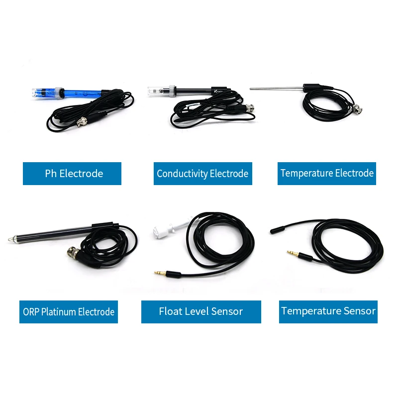 

pH Conductivity Temperature ORP Electrode Sensors Float Level Sensor for Aquarium Solution