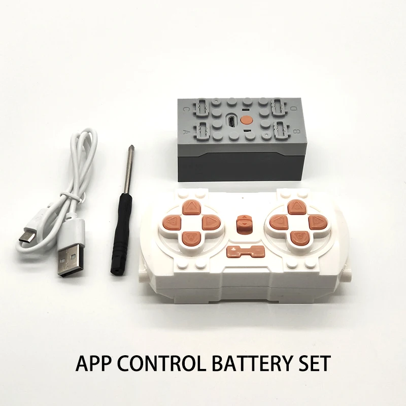 

APP Remote Control Building Blocks Power High-Tech Bricks Toys Lithium Battery Box Receiver 2.4G PF Parts Compatible With LEGO