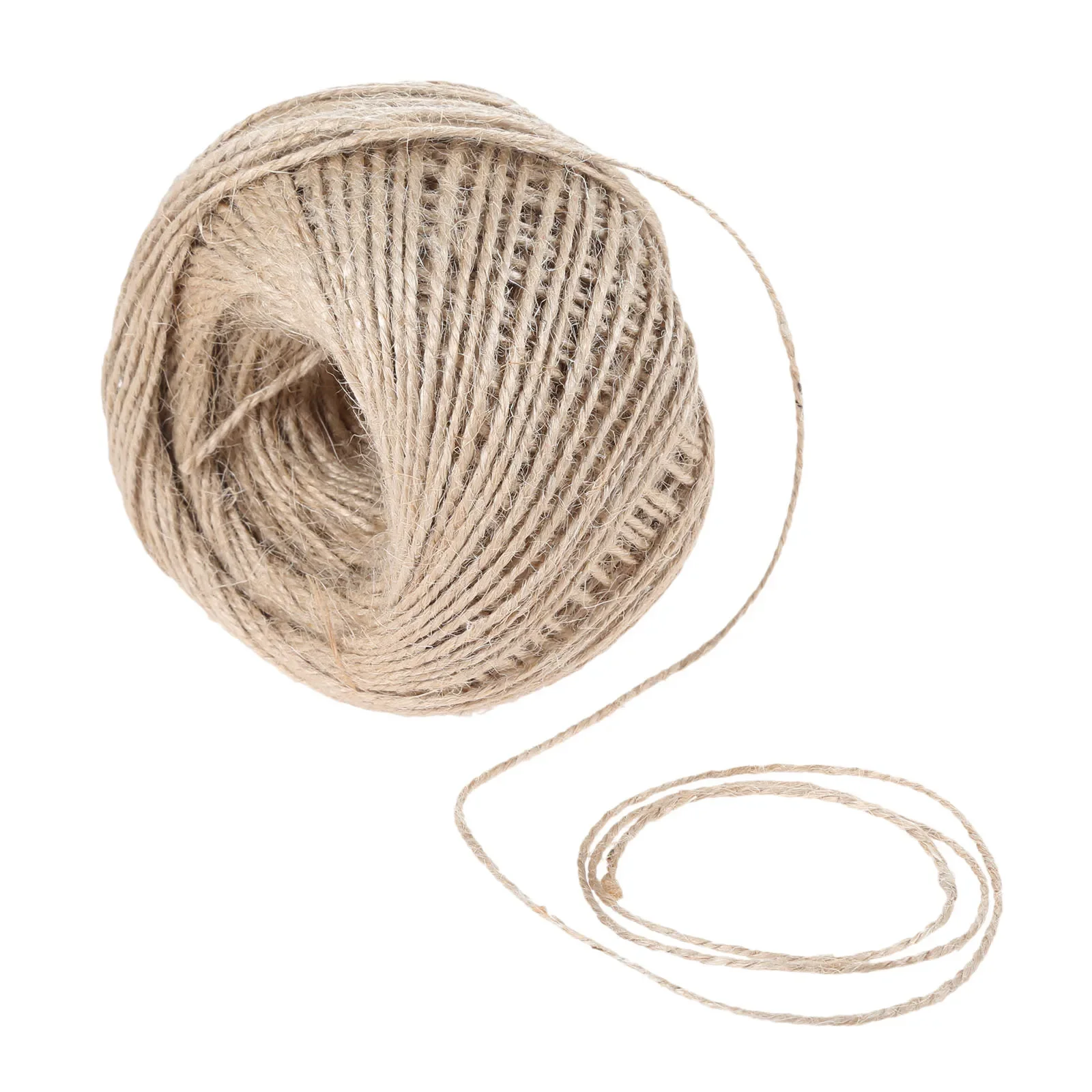 

1.5mm 100m Jute Fabric Rope Twine Rolls Hemp Twisted Cord Macrame String DIY Handmade Home Textile Wedding Decoration Best Gift