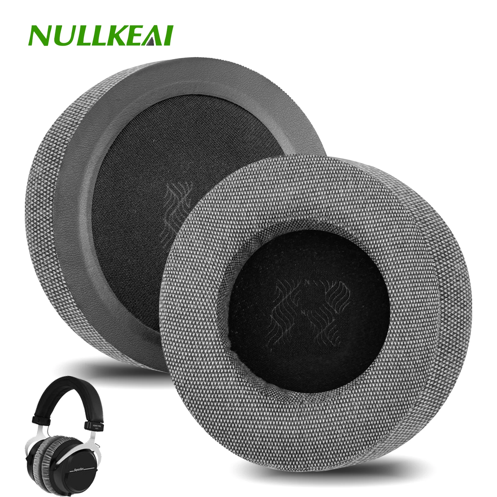 Nullkeai Replacement Ear Cushion for Superlux HD660 HD330 Headphone Earpads Sleeve Pad Earmuffs