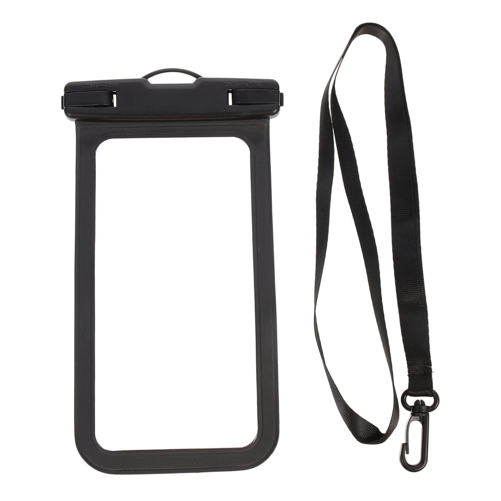 

Touch Screen Phone Bag Mobile Waterproof Case Dry Storage Bags Black Pvc Swimming Pouch Phones